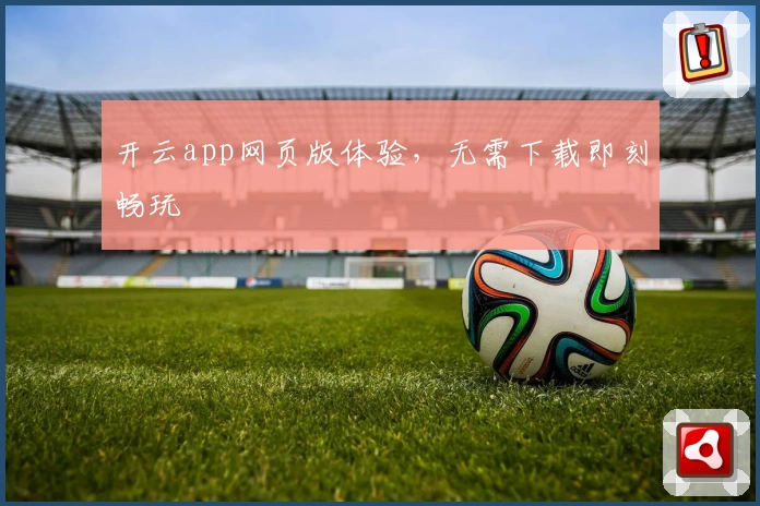 开云app网页版体验，无需下载即刻畅玩